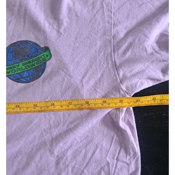 Obey Quality Dissent T-Shirt Men’s Large Purple Earth Logo Graphic Worldwide Tee - Picture 6 of 7